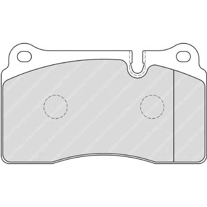 Колодки тормозные FERODO FDB1996
