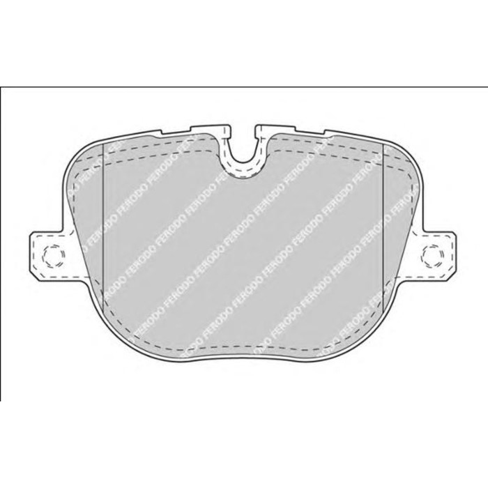Колодки тормозные FERODO FDB4106