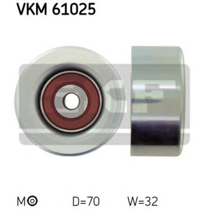 Ролик обводной SKF VKM61025