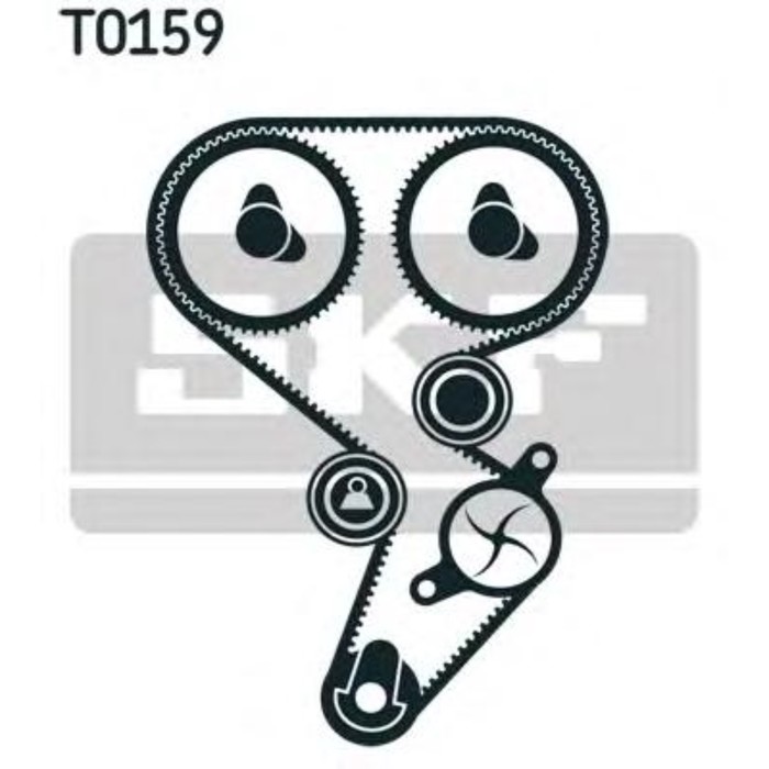 Ремкомплект ГРМ SKF VKMA06021