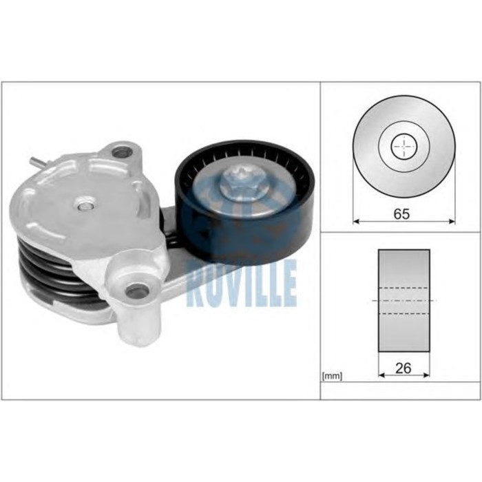 Натяжитель ремня приводного RUVILLE 57614