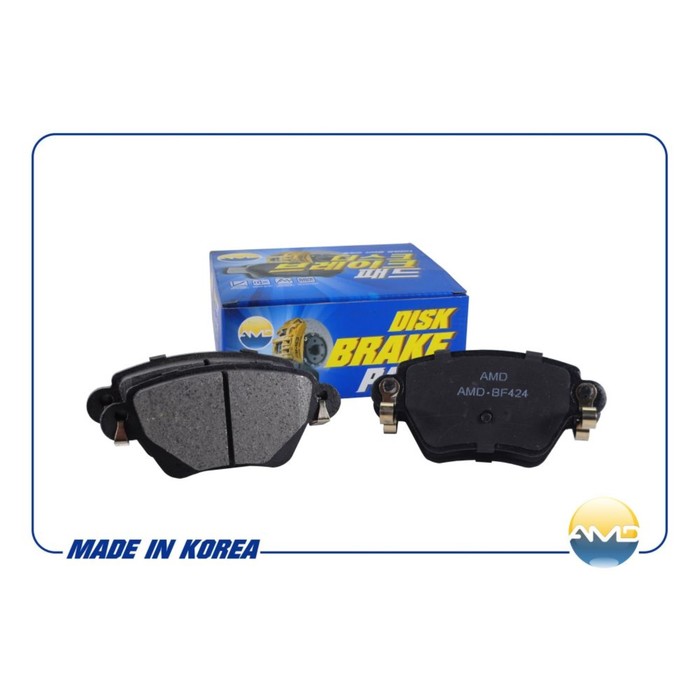 Колодки тормозные дисковые AMD AMDBF424