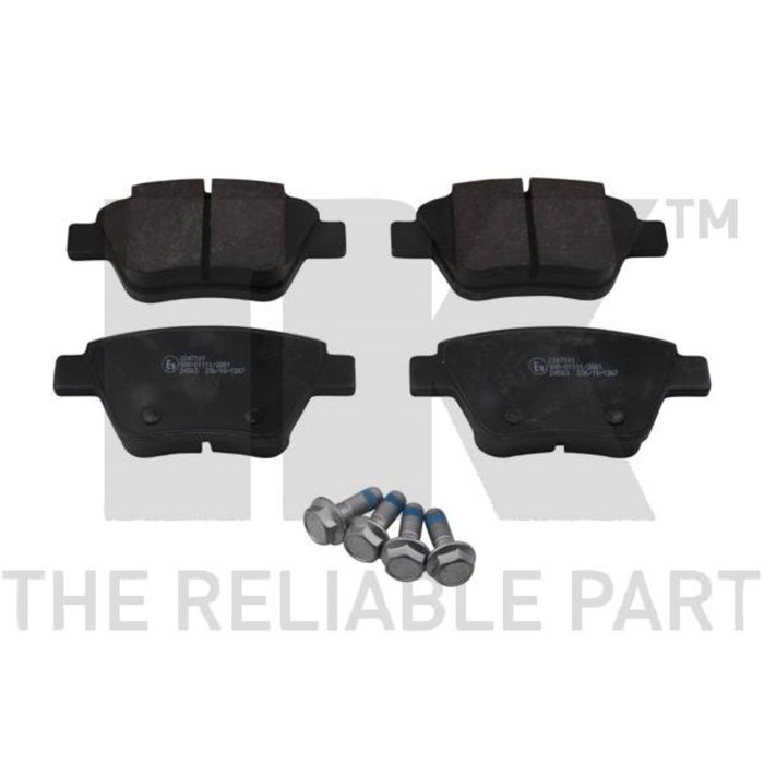 Колодки тормозные дисковые NK 2247101