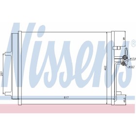 

Радиатор кондиционера NISSENS 940043
