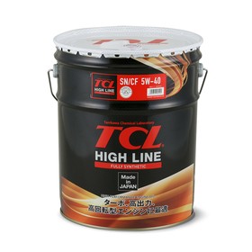

Масло моторное TCL High Line, Fully Synth, SN/CF, 5W40, 20л