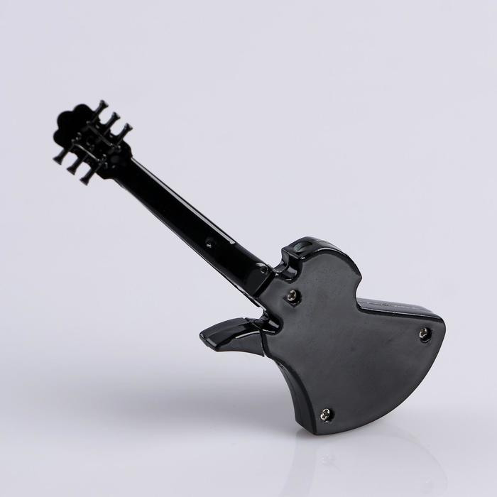 Зажигалка "Электрогитара", пьезо, газ, цвета МИКС