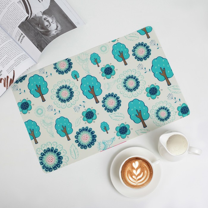 Салфетка кухонная "Дерево" 42х27 см