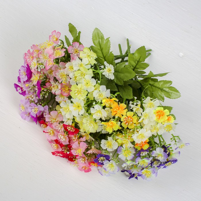 Букет "Нежные цветы" 3*25 см, микс