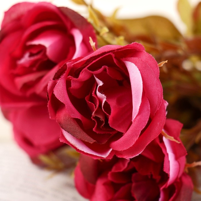 Букет "Кустовая роза" 4*26 см, микс