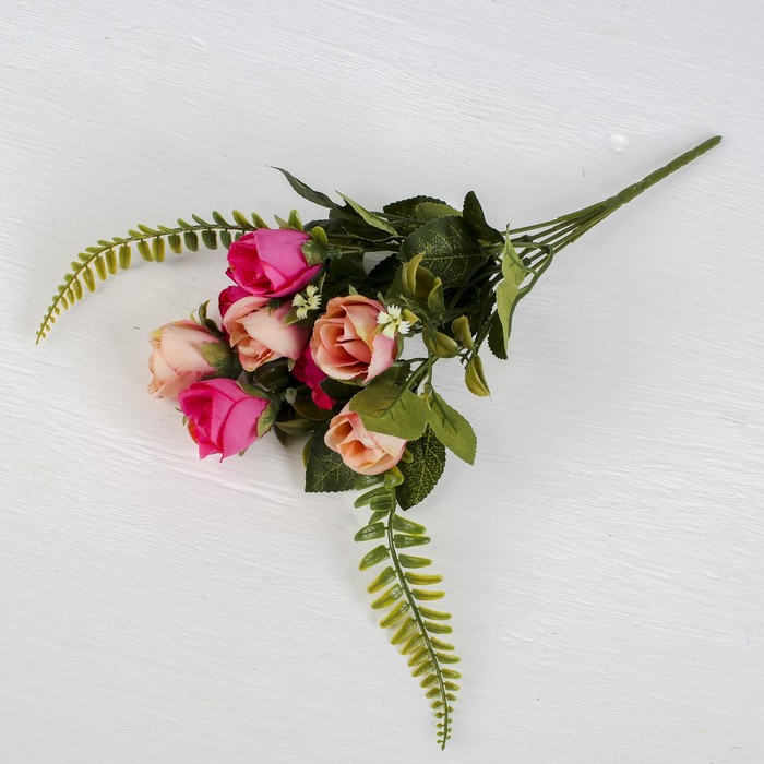 Букет "Нежные розочки" 3*24 см, микс