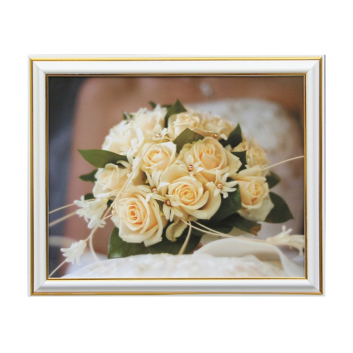 Картина "Свадебный букет" 26х21 см