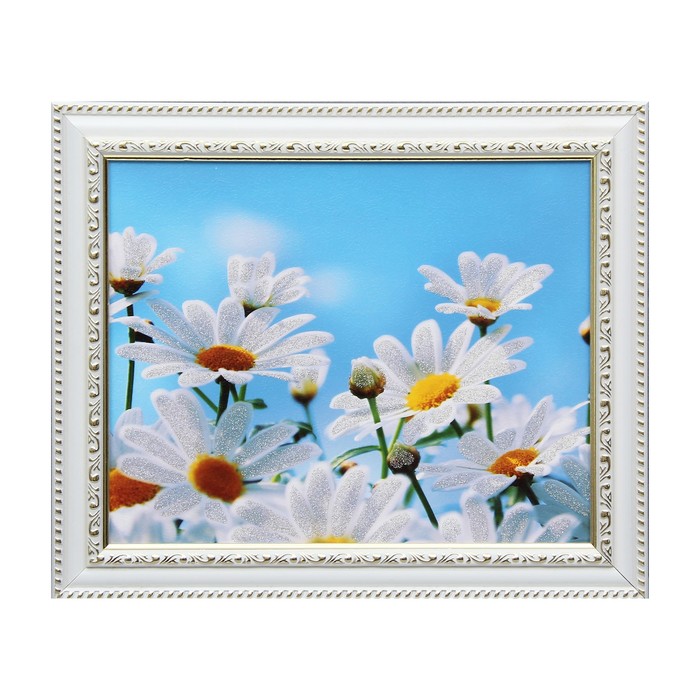 Картина "Небесные ромашки" 26х21 см