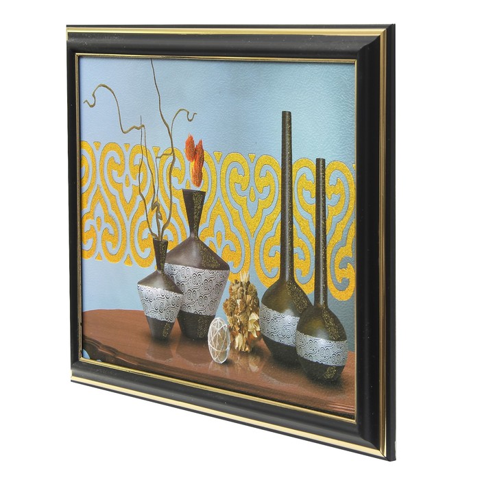 Картина "Изящные вазы" 29х24 см