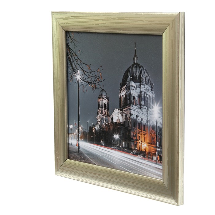 Картина "Собор в сумерках" 20х20 см