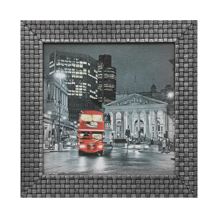 Картина "Улицы Лондона" 20х20 см