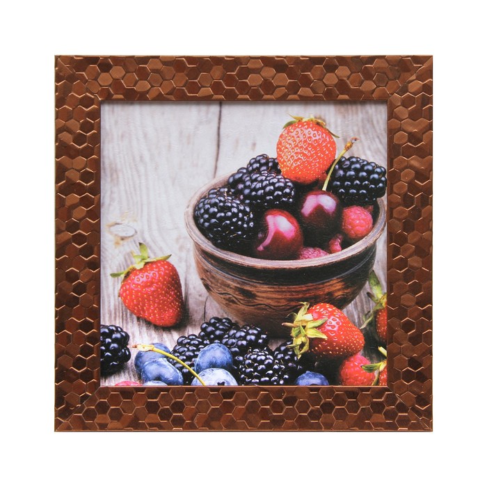 Картина "Ягодки" 20х20 см
