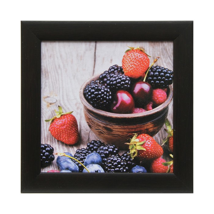 Картина "Ягодки" 20х20 см