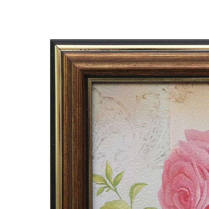 Картина "Веточка роз" 20х20 см