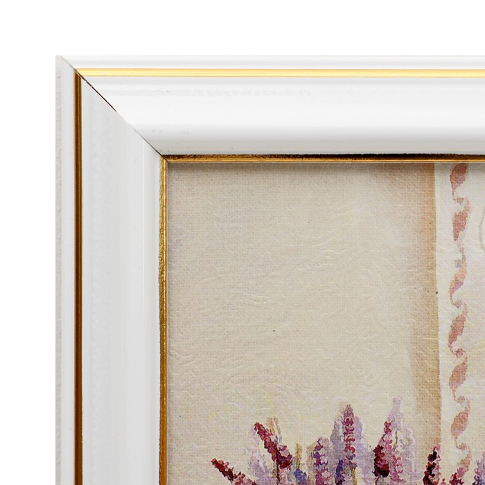 Картина "Цветы у лампы" 20х20 см