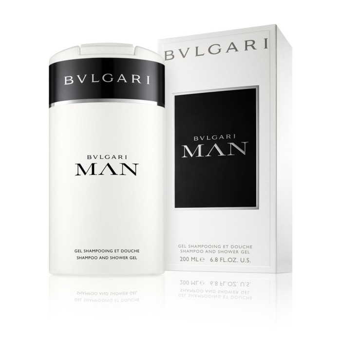 Шампунь и гель для душа мужской Bvlgari Man, 200 мл