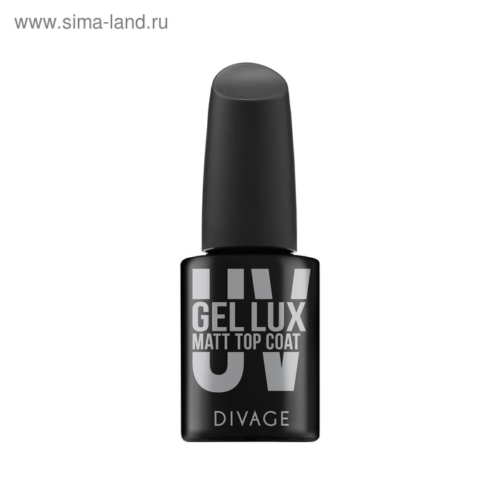 Топ-покрытие для ногтей Divage Uv Gel Lux Matt, матовое