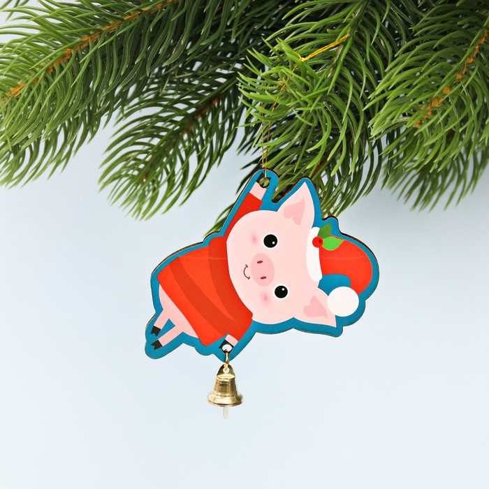 Подвеска на ёлку "Свинка"