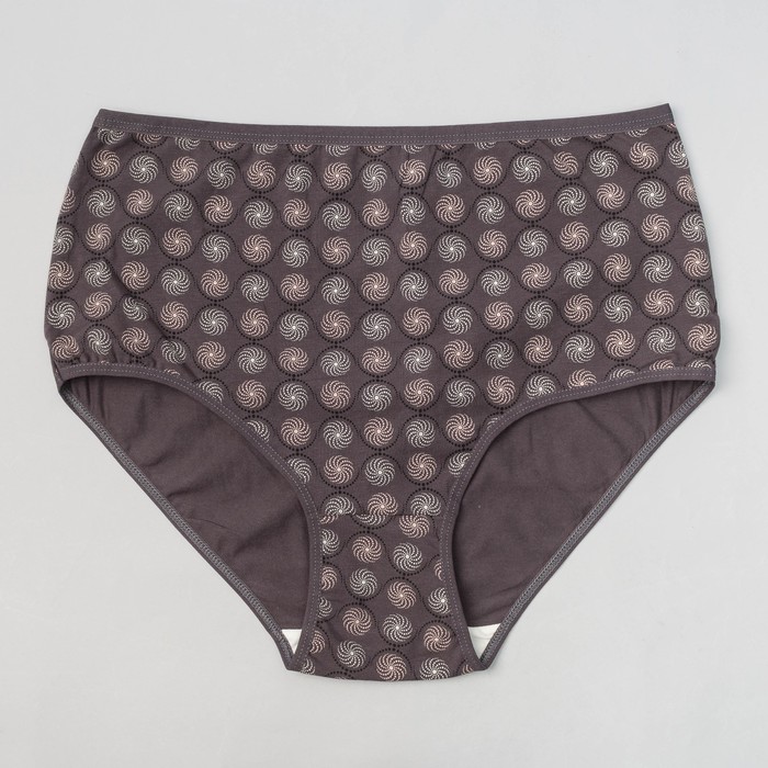 Трусы женские слипы MB3396 цвет серый, р-р 56-58 (6XL)