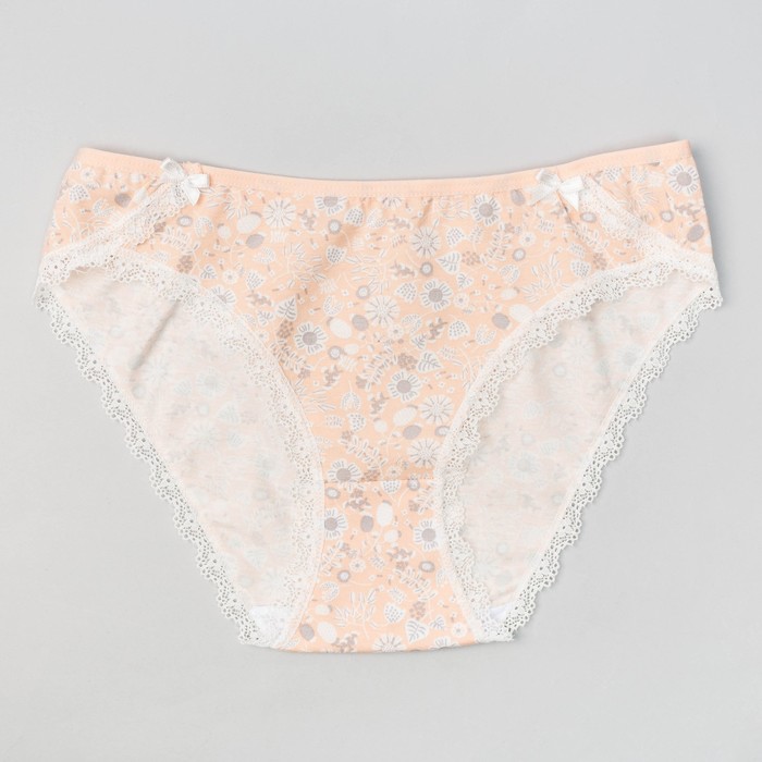 Трусы женские слипы MB3870 цвет бежевый, р-р 42-44 (M)