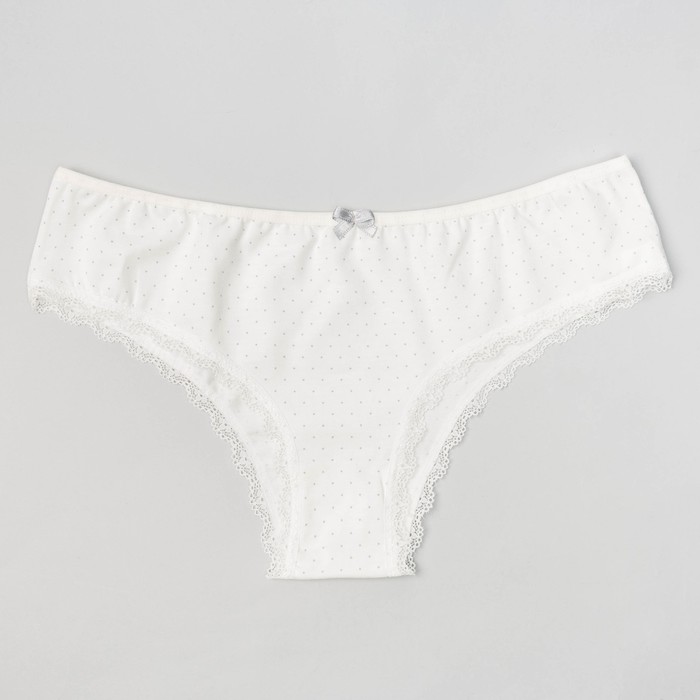 Трусы женские слипы MB3883 цвет белый, р-р 46-48 (XL)