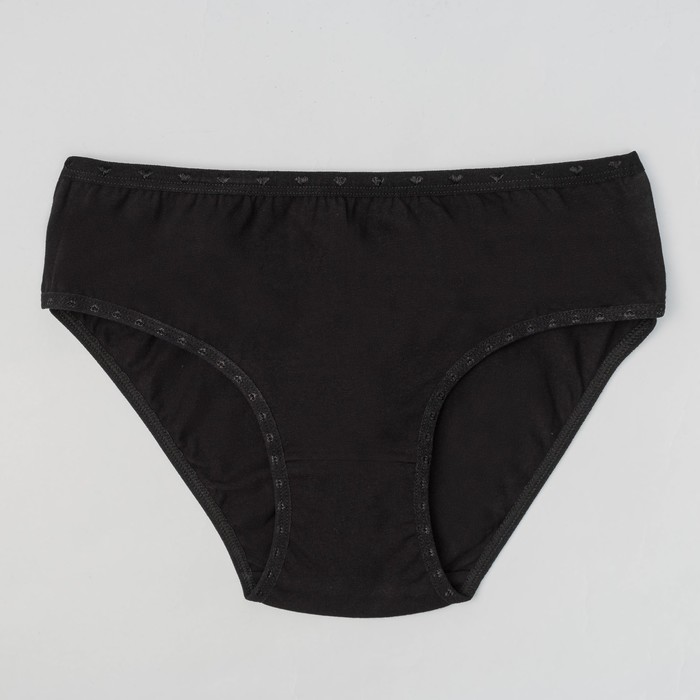 Трусы женские слипы MB4321SY цвет чёрный, р-р 52-54 (2XL)