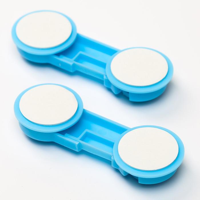 Набор блокираторов двери, 2 шт., цвета МИКС