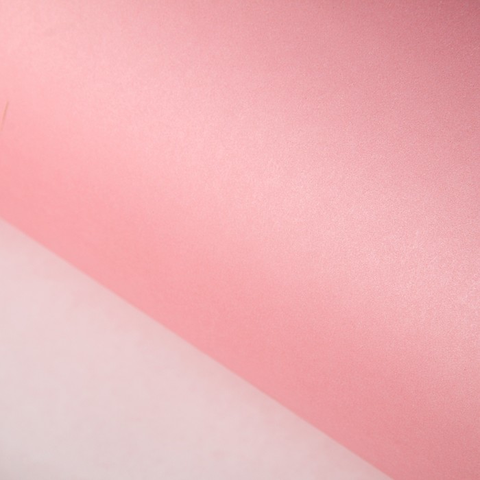 Бумага упаковочная глянцевая "Однотонная розовая", 70 х 100 см, 110 г/м2