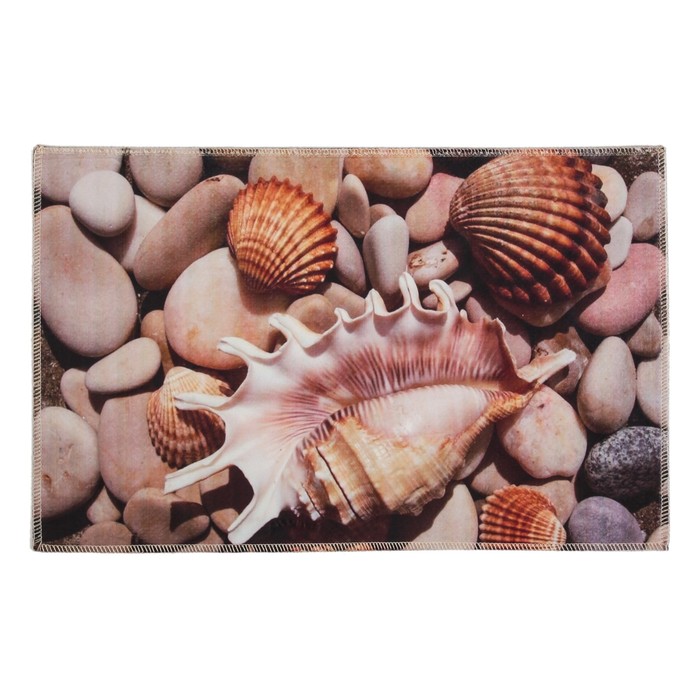 Коврик для ванной "Ракушки"