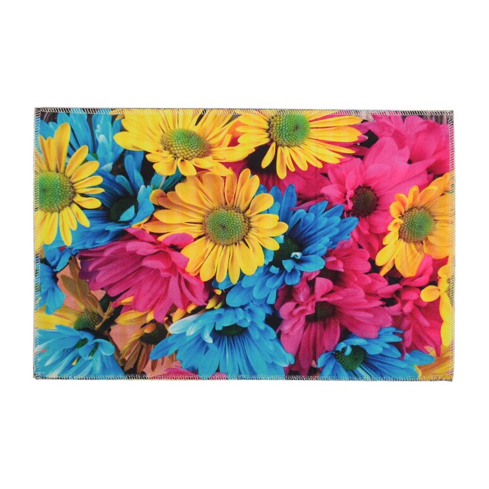 Коврик для ванной "Цветы"