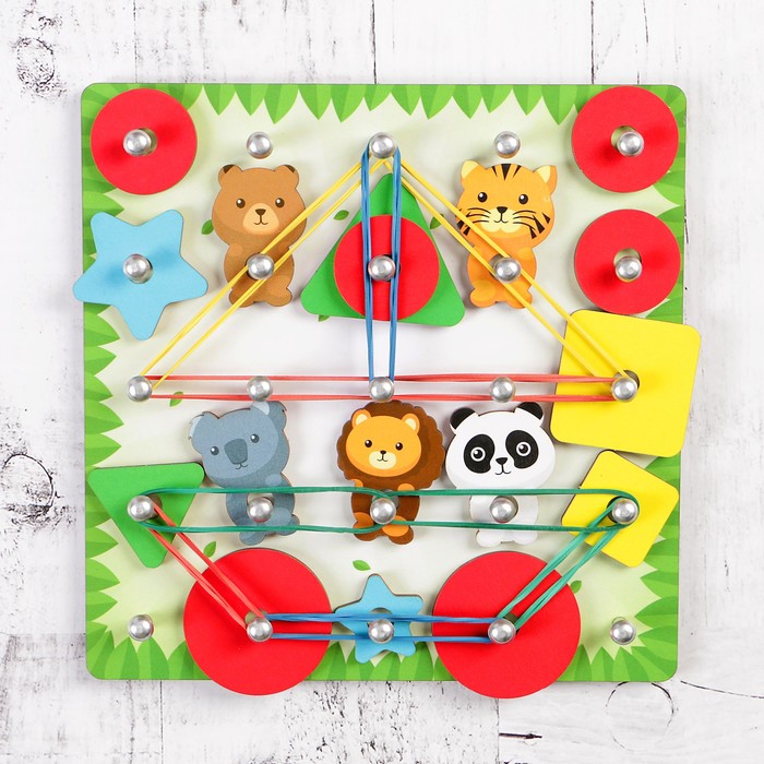 Геоборд "Веселые зверята"