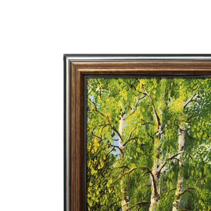 Картина "Лесная река" 33х43 см