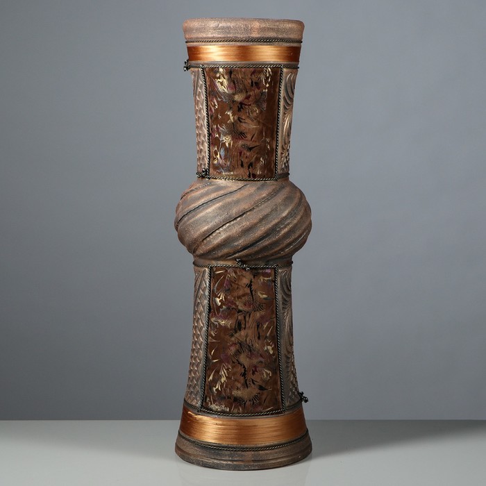 Ваза "Варшава" кожа микс