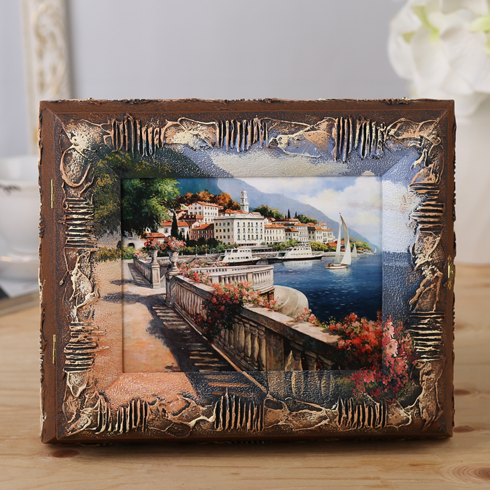 Ключница "Морской пейзаж" 24х29 см