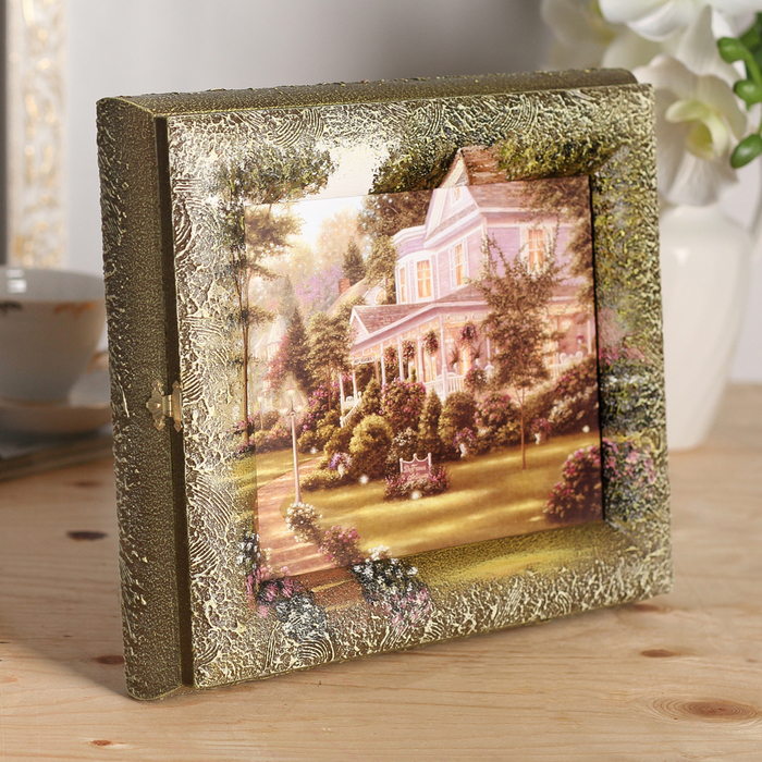 Ключница "Летний пейзаж" 29х34 см