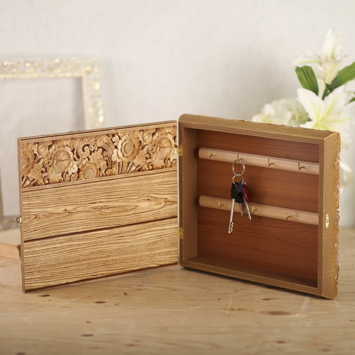 Ключница "Цветочная улица" 29х34 см