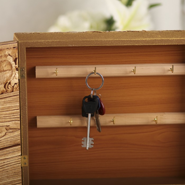 Ключница "Цветочная улица" 29х34 см