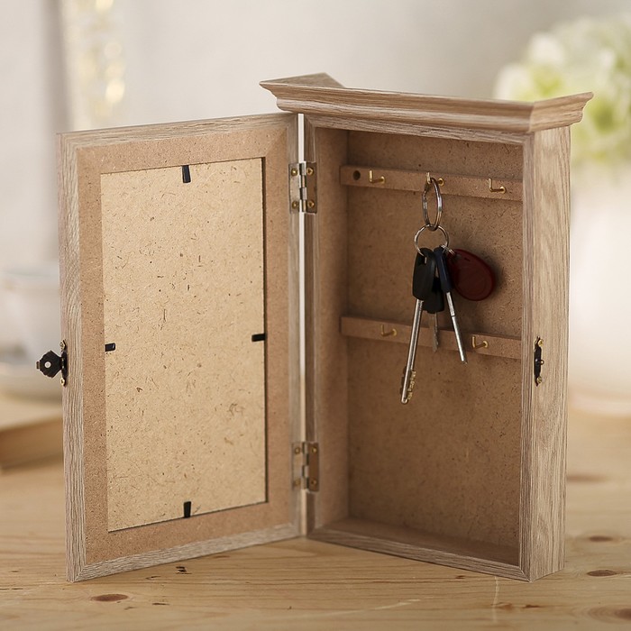 Ключница "Камни" янтарь 28,5х20х6 см