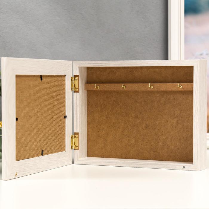 Ключница "Одинокое дерево" жемчуг 23,5х18х5 см