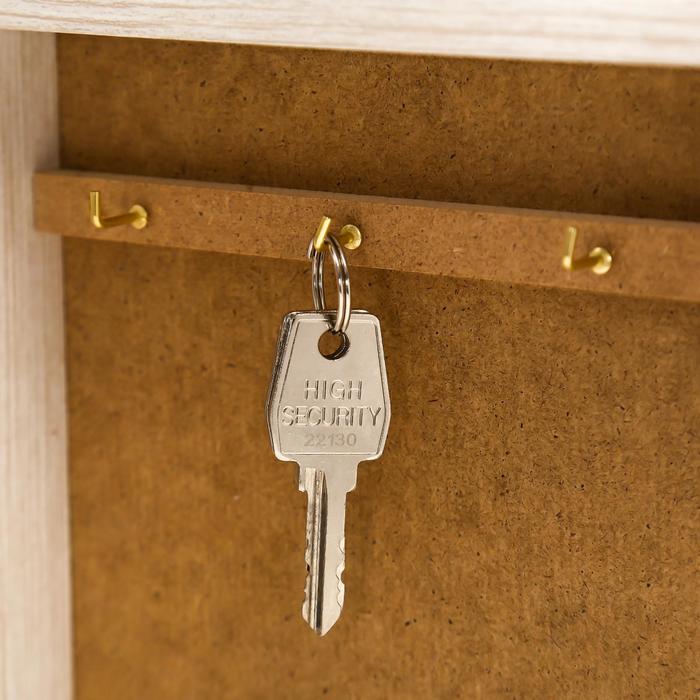 Ключница "Одинокое дерево" жемчуг 23,5х18х5 см