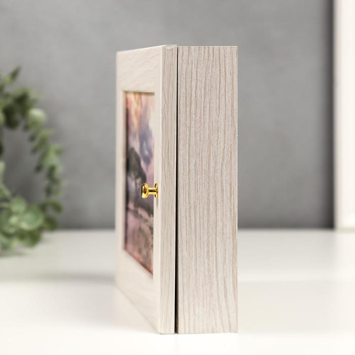 Ключница "Одинокое дерево" жемчуг 23,5х18х5 см