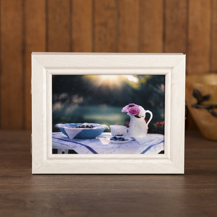 Ключница "Натюрморт" жемчуг 23,5х18х5 см