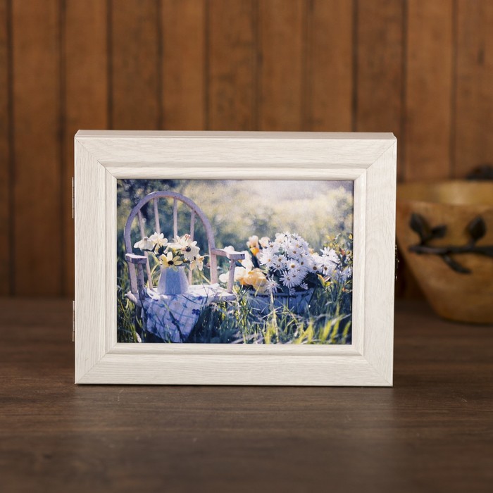 Ключница "Ромашки" жемчуг 23,5х18х5 см