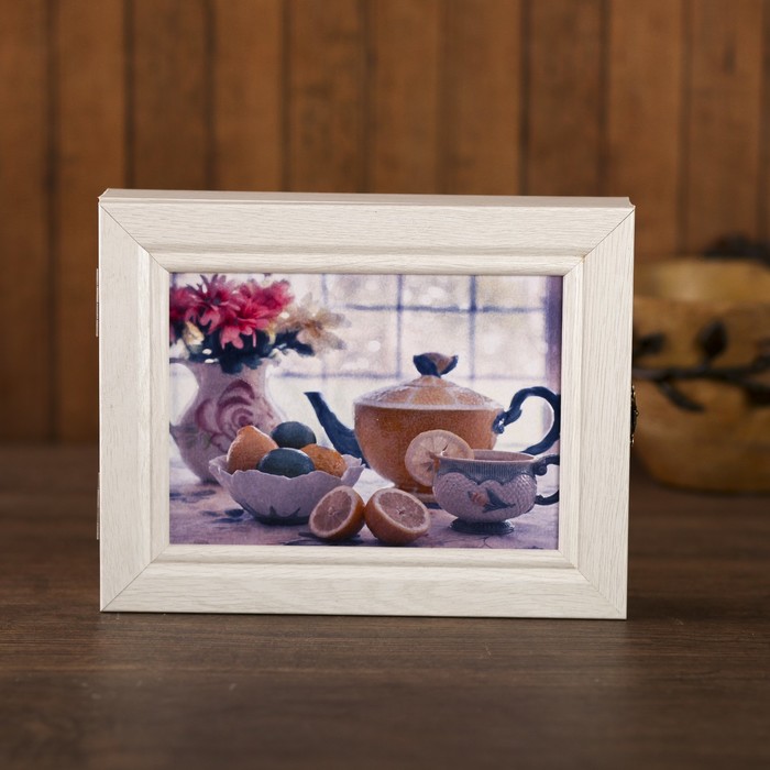 Ключница "Утренний завтрак" жемчуг 23,5х18х5 см