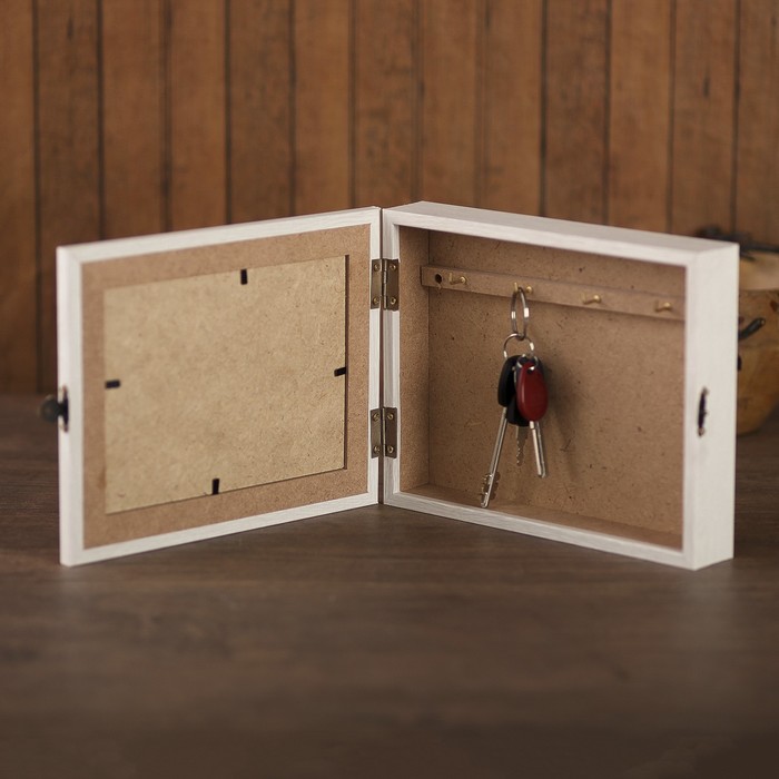 Ключница "Утренний завтрак" жемчуг 23,5х18х5 см