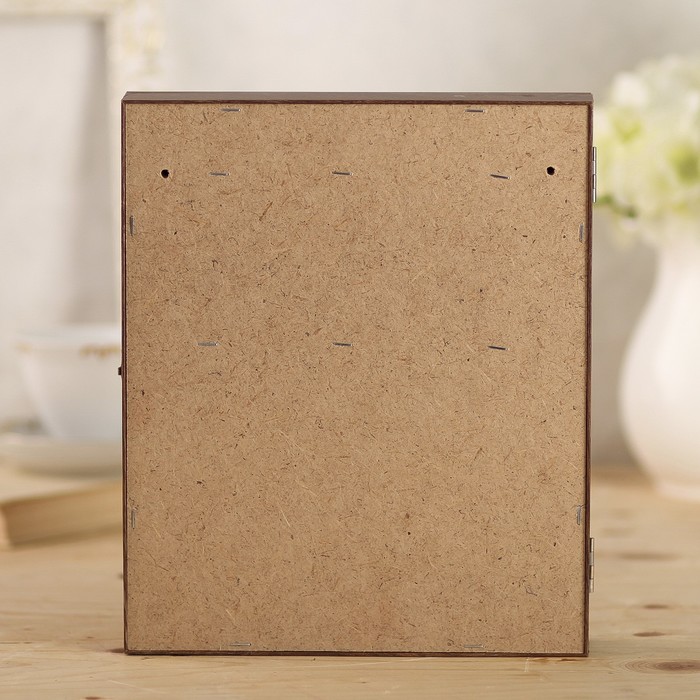 Ключница "Лайм" коричневая 34,5х29,5х5 см